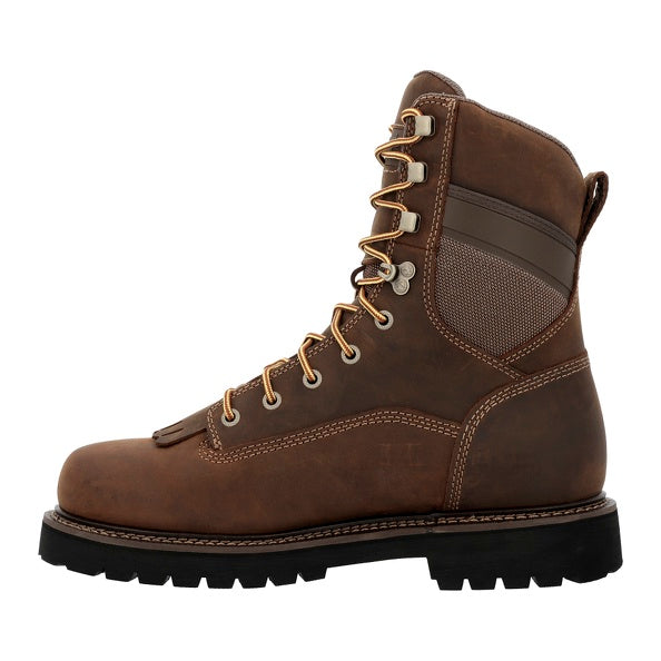 Men's Georgia Core 37 Waterproof Composite Toe Logger Work Boot #GB00720