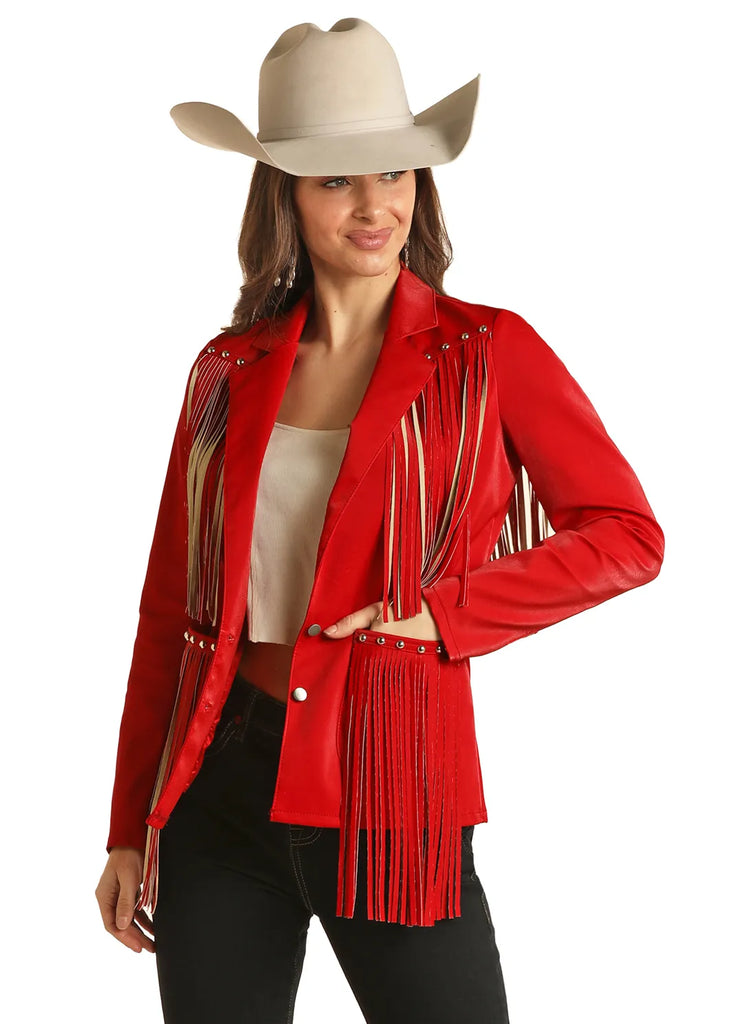 Women s Rock Roll Fringe Jacket BW92D03030 High Country