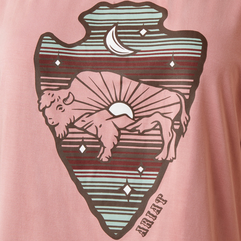 Women's Ariat Buffalo Rising T-Shirt #10044930
