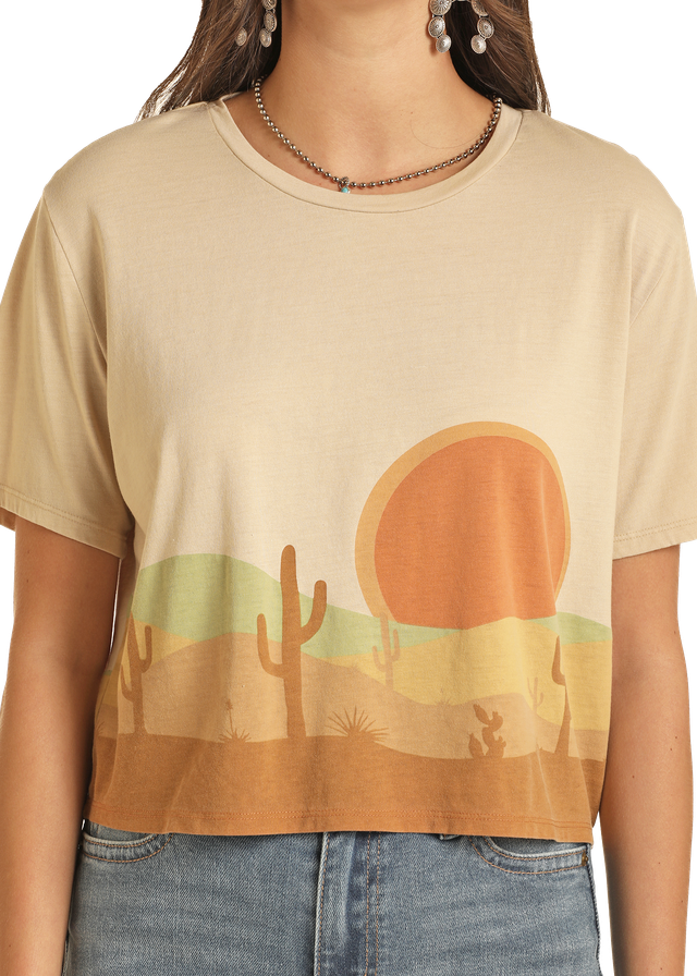 Women's Rock & Roll Cowgirl T-Shirt #BW21T03909
