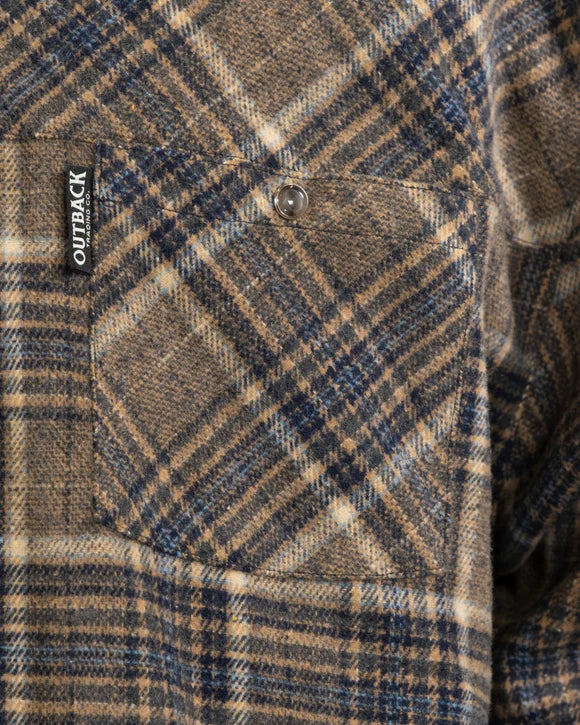 Men's Outback Trading Greyson Snap Front Shirt #40258