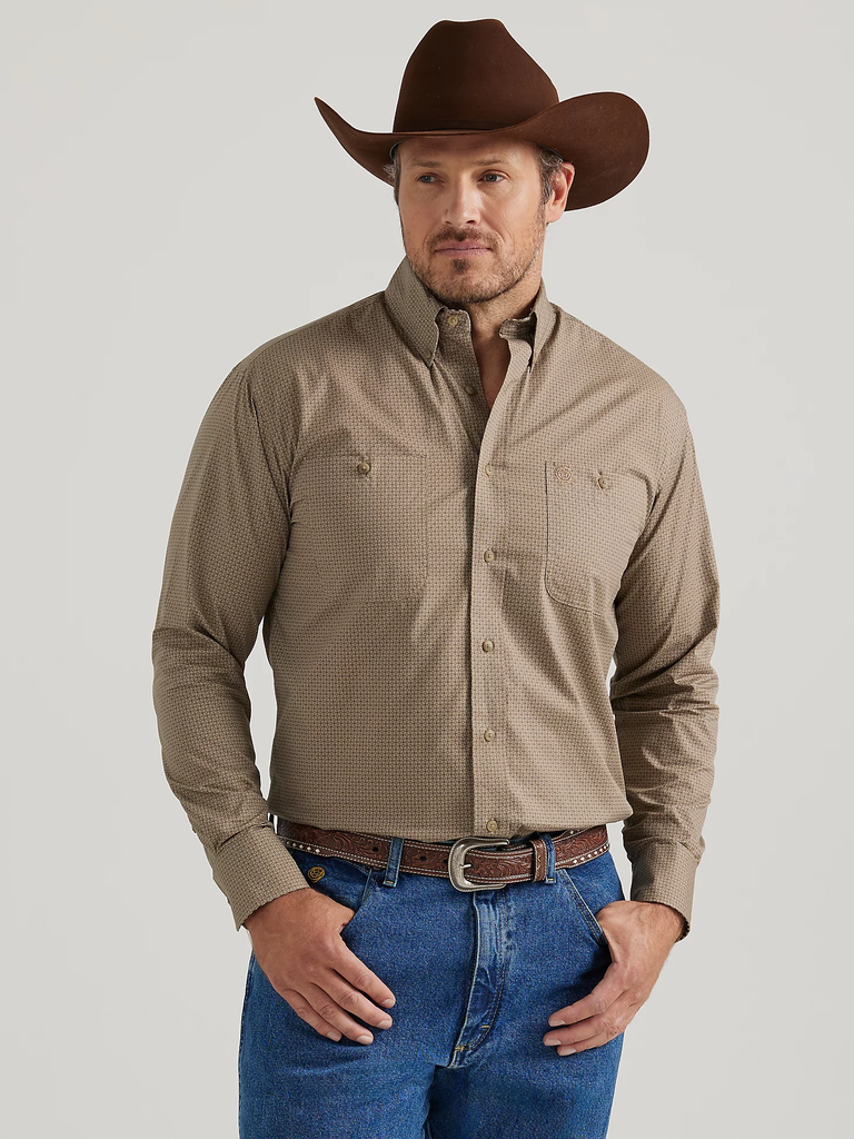 Men's Wrangler George Strait Button Down Shirt #112338106