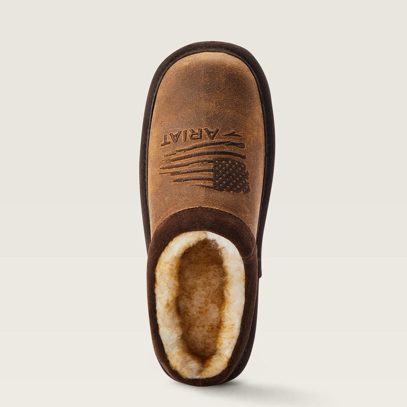 Boy's Ariat Patriot Square Toe Slipper #AR3209-200