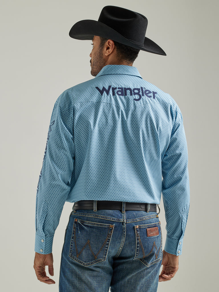 Men's Wrangler Logo Snap Front Shirt #112327778