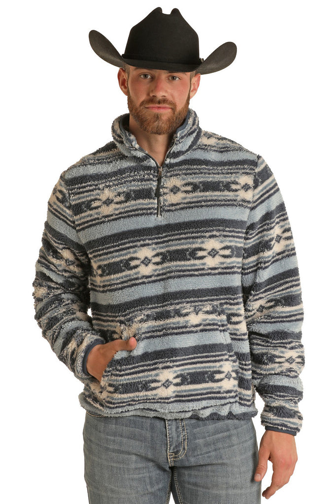 Men's Rock & Roll Cowboy Pullover #BM91T03009