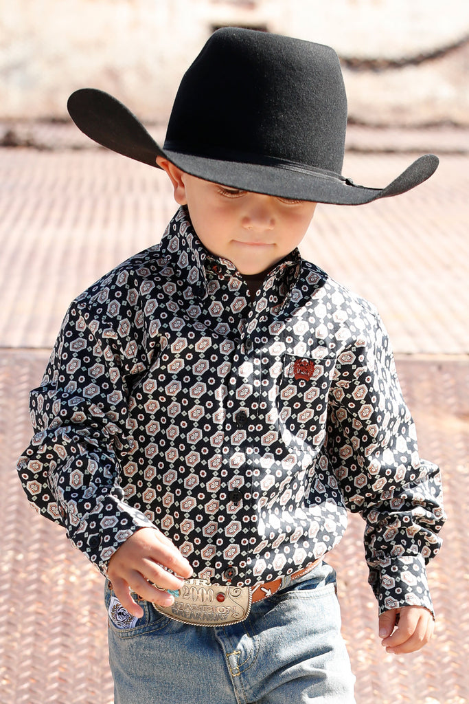 Toddler Boy's Cinch Button Down Shirt #MTW7061321