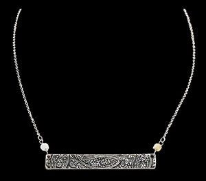 Silver Strike Necklace #DN1051SB