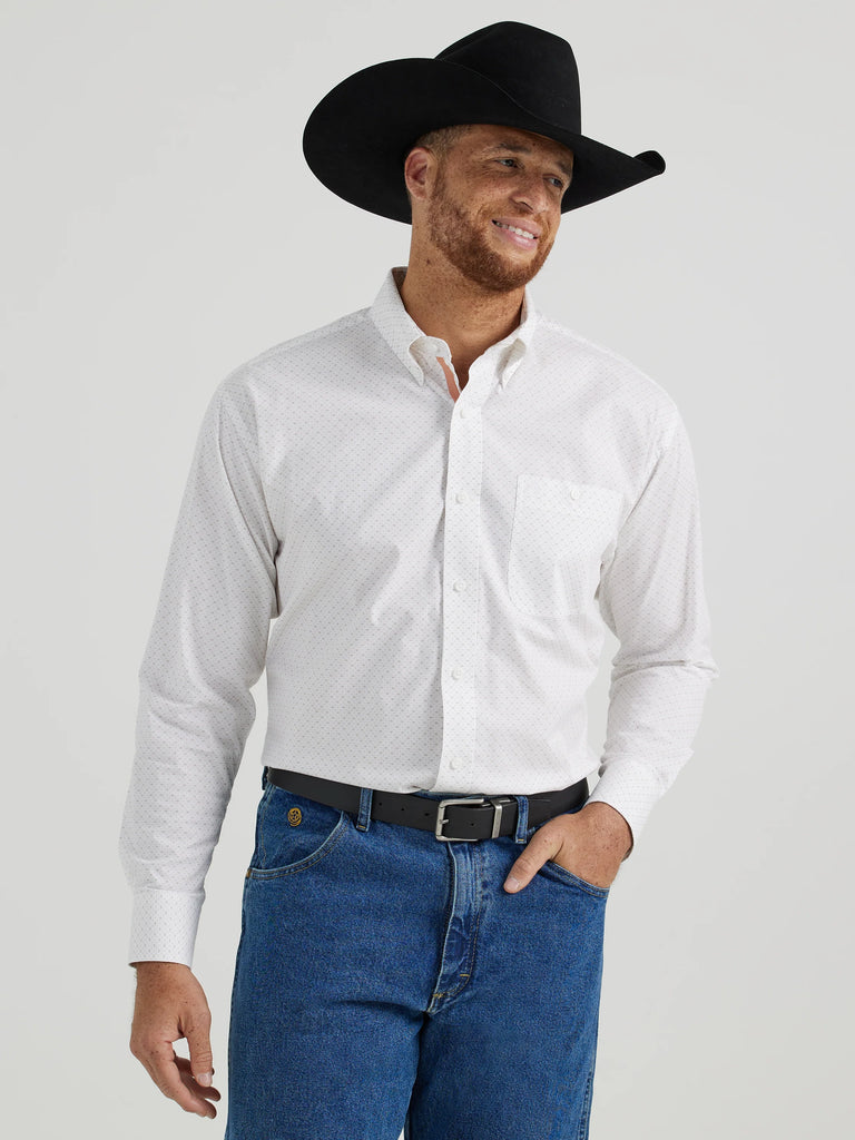 Men's Wrangler George Strait Button Down Shirt #112344869X