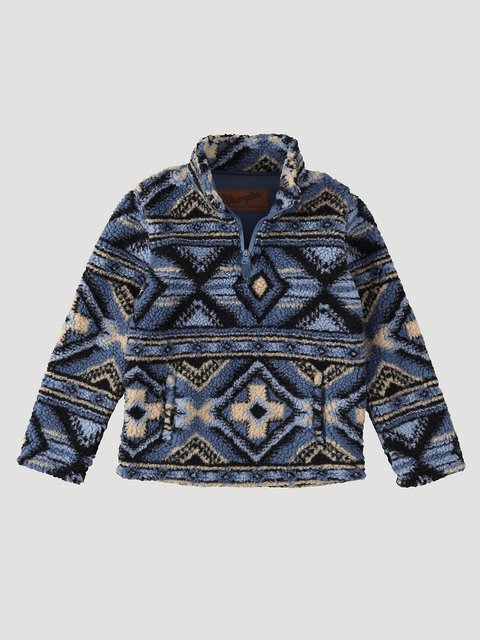 Boy's Wrangler Quarter Zip Sherpa Pullover #112335637 | High Boy's Wrangler Quarter Zip Sherpa Pullover #112335637 | High