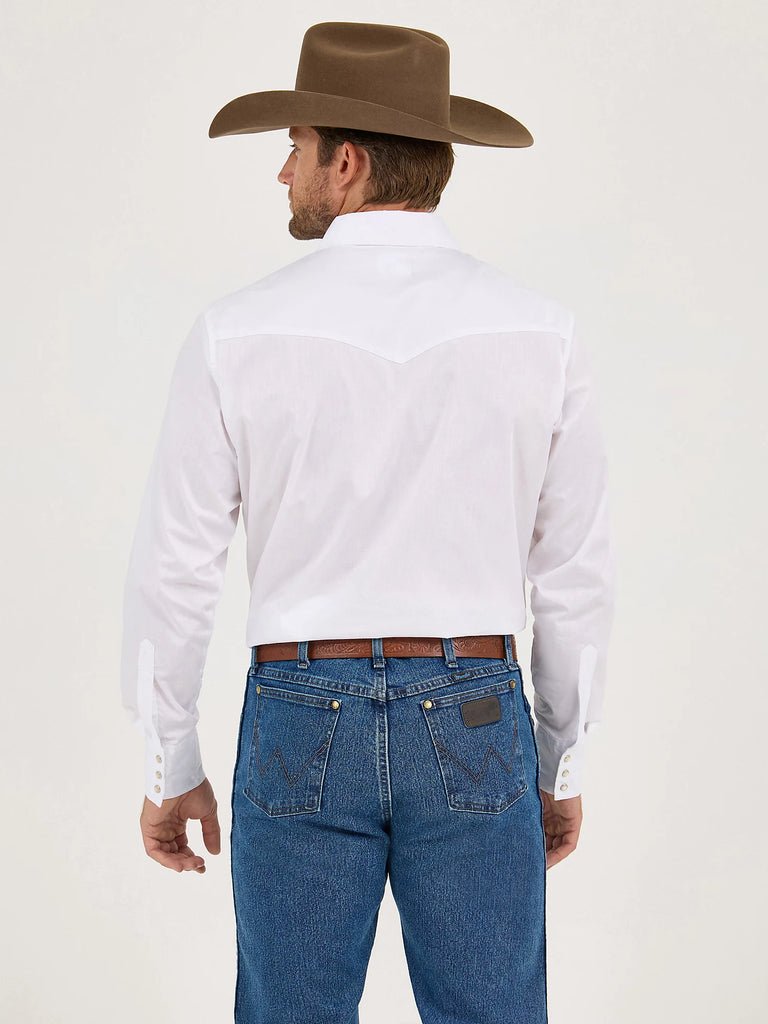 Men's Wrangler Authentic Sport Western Snap Front Shirt #71105WH