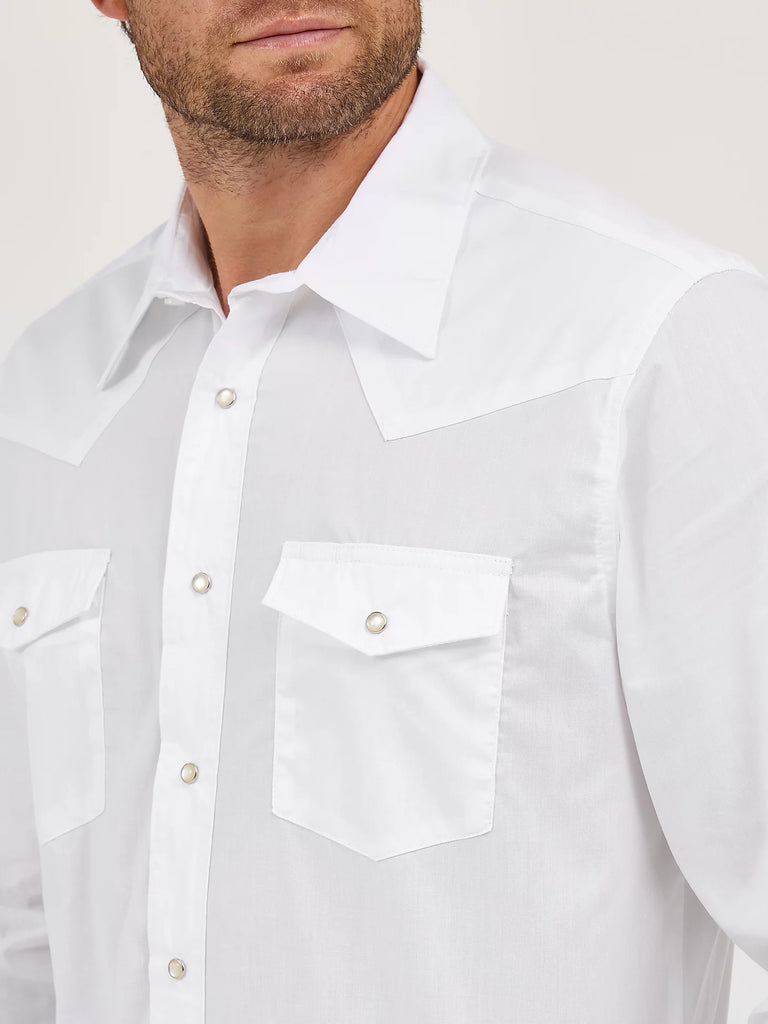 Men's Wrangler Authentic Sport Western Snap Front Shirt #71105WHX