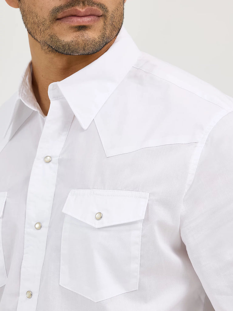 Men's Wrangler Snap Front Shirt #71106WH