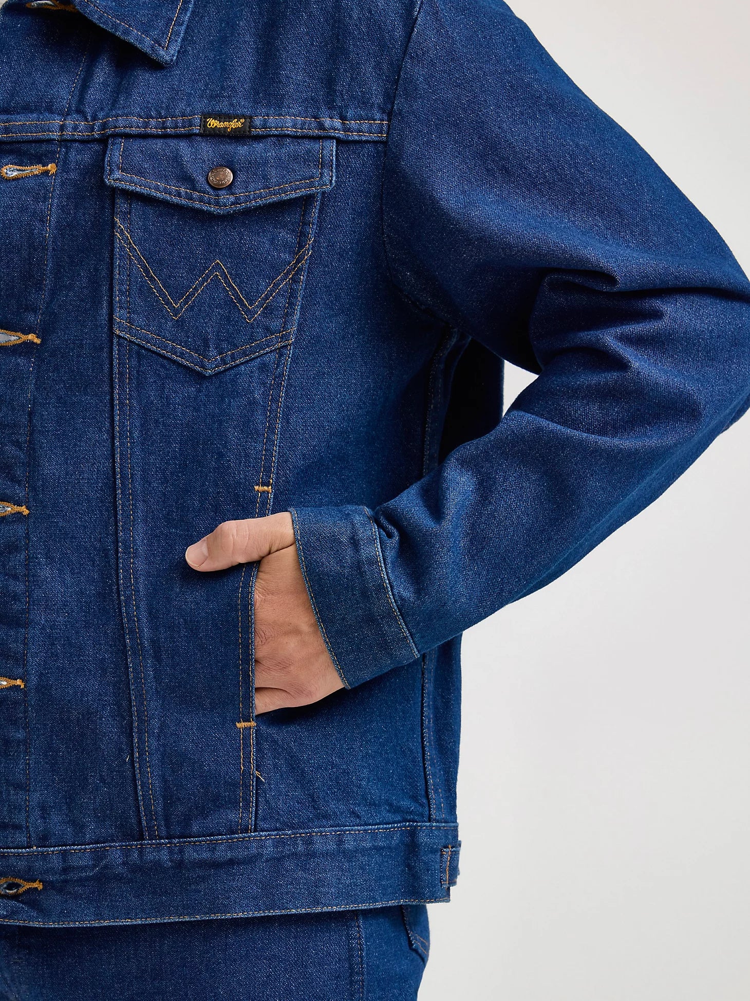 Men's Wrangler Unlined Denim Jacket #74145PW | High Country