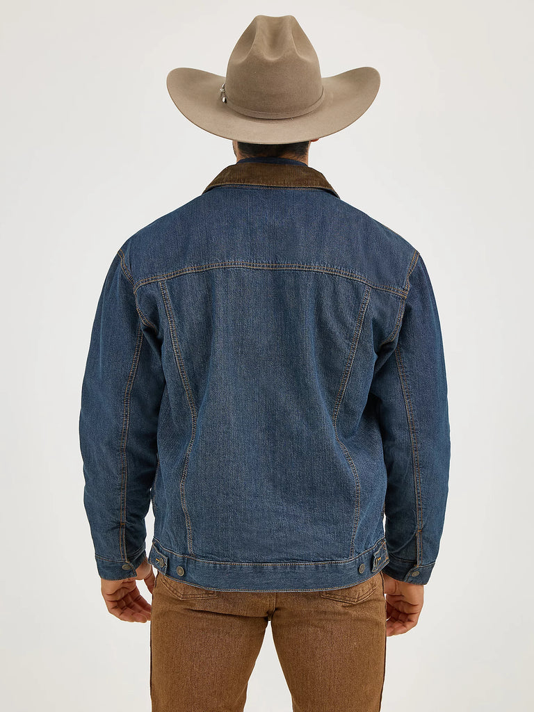 Men's Wrangler Blanket Lined Denim Jacket #74265RT