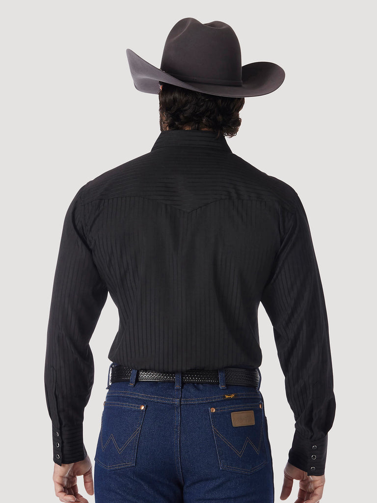 Wrangler Cowboy Cut – Chemise De Travail Homme à Manches Longues, Style Western