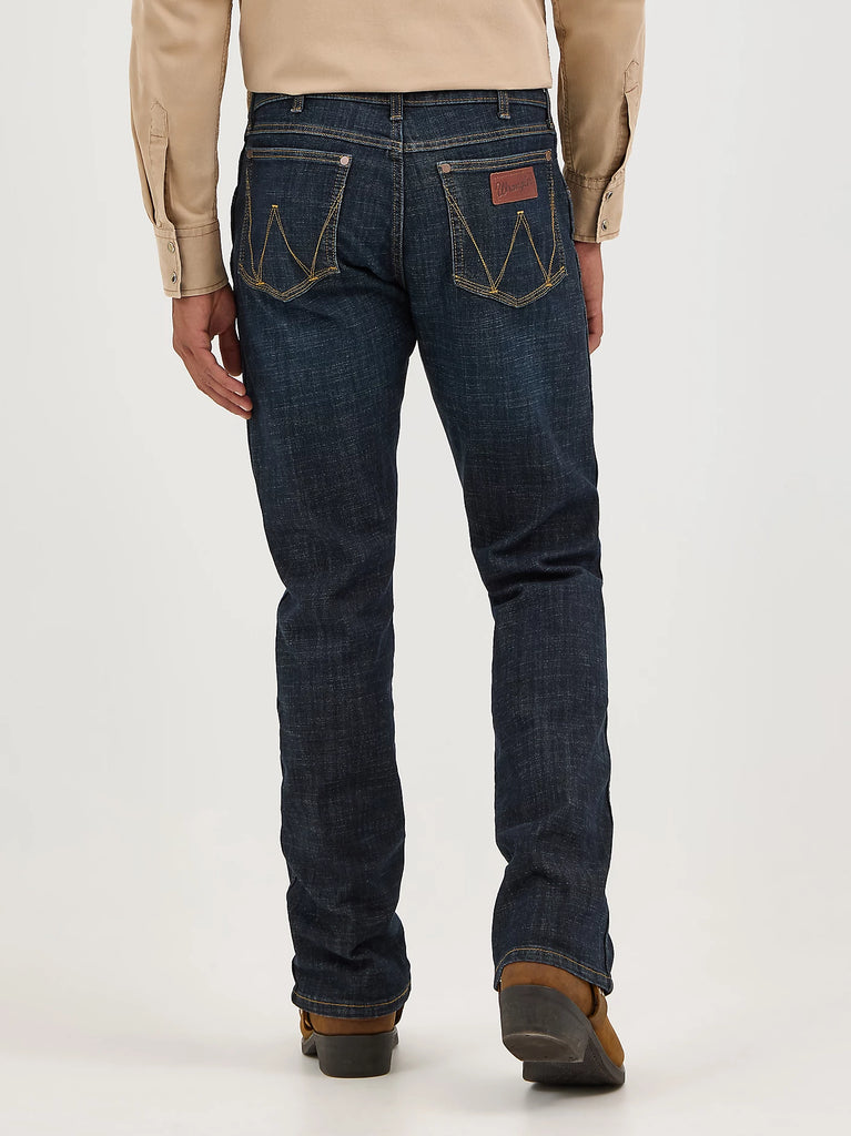 Men's Wrangler Retro Slim Fit Bootcut Jean #77MWZDXX