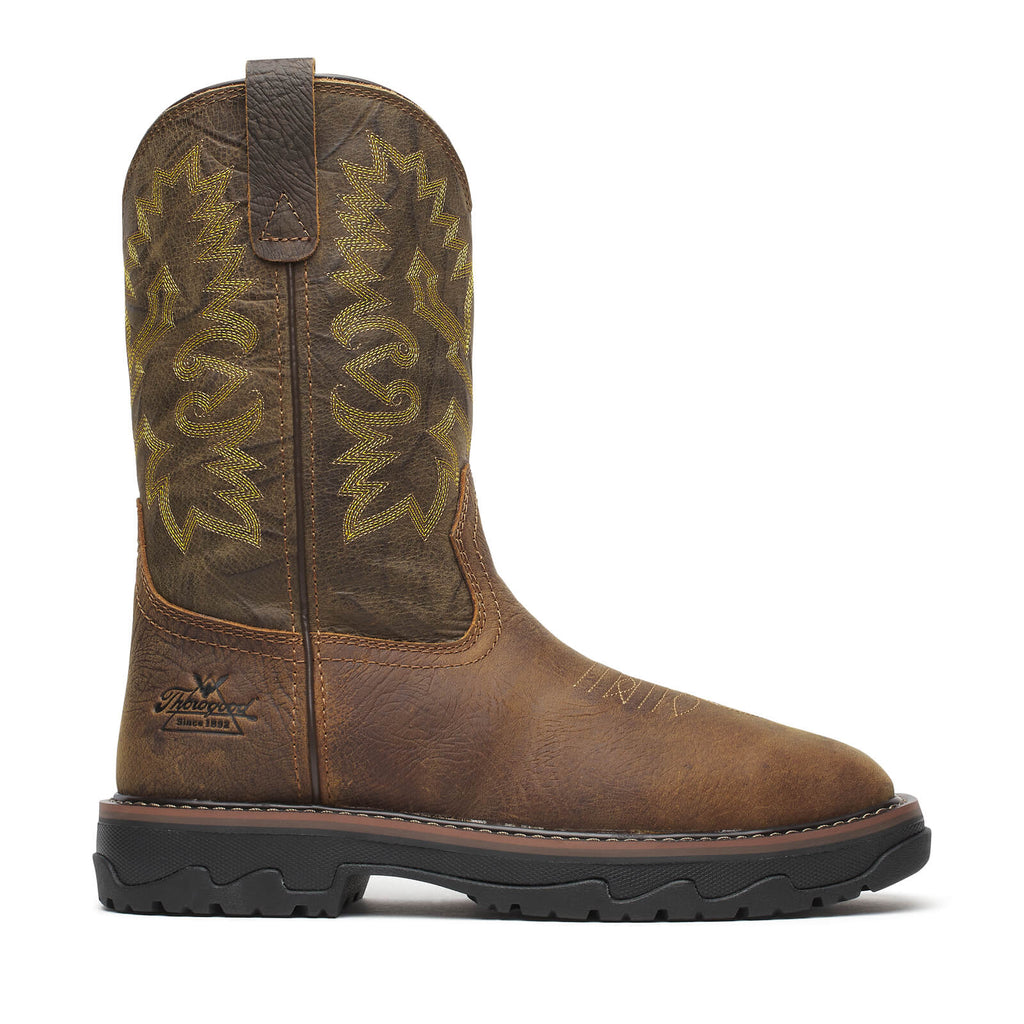 Men's Thorogood Nano Composite Safety Toe Waterproof Buffalo Ridge Work Boot #804-4342
