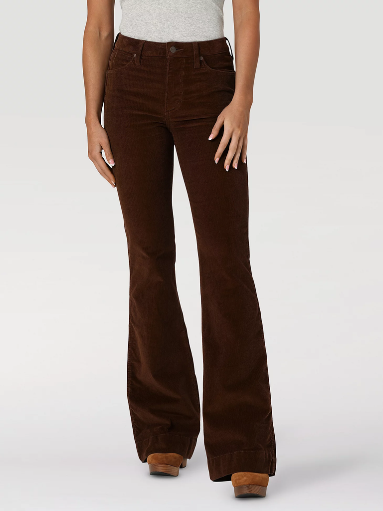 Women's Wrangler Retro High Rise Corduroy Trouser Jean #112336740