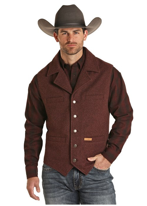 Men’s Powder River Wool Vest #98X1176
