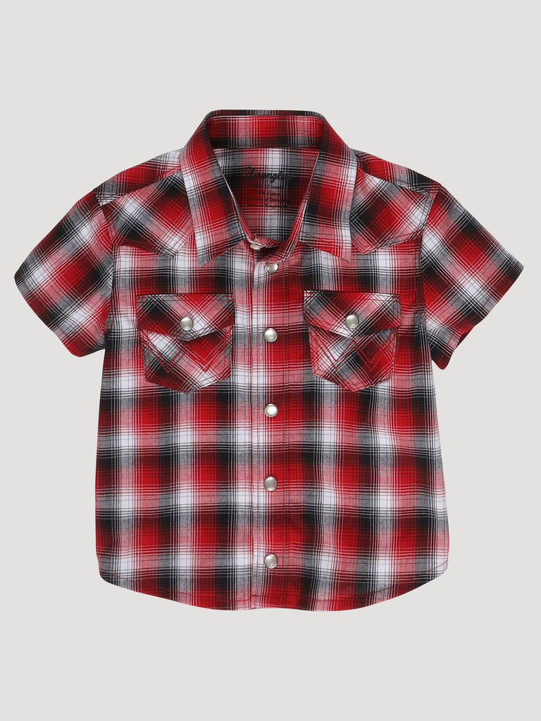 Infant Boy's Wrangler Snap Front Shirt #112329214 | High Country Western Wear Infant Boy's Wrangler Snap Front Shirt #112329214 | High Country Western Wear