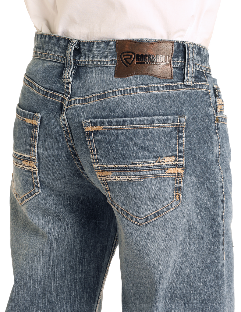 Men's Rock & Roll Cowboy Double Barrel Straight Jean #BM0SD04814