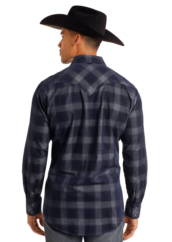 Men's Rock & Roll Cowboy Snap Front Shirt #BMN2S05486