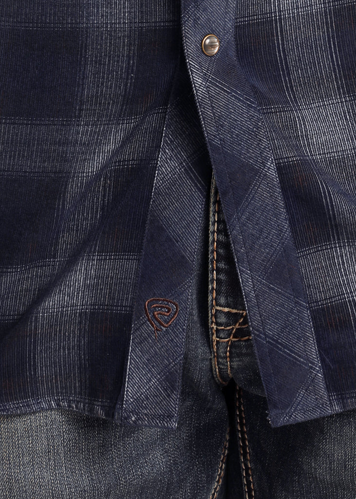 Men's Rock & Roll Cowboy Snap Front Shirt #BMN2S05486