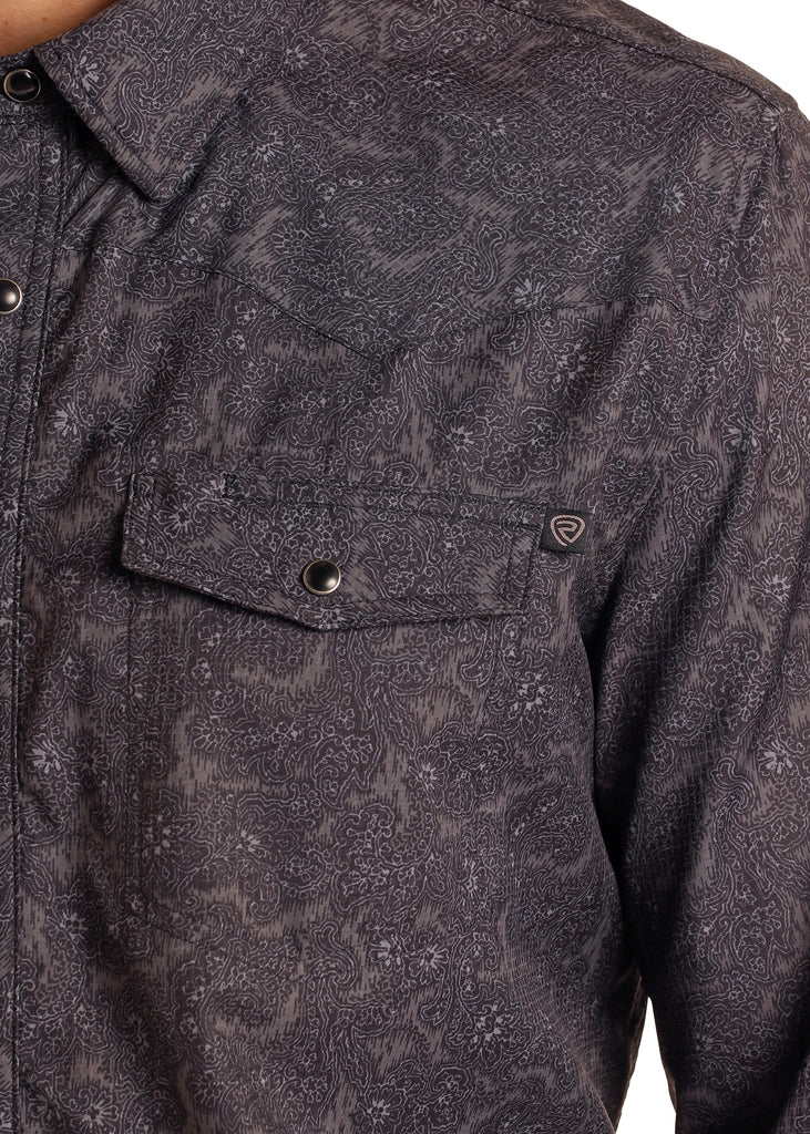 Men's Rock & Roll Cowboy Snap Front Shirt #BMN2S05955