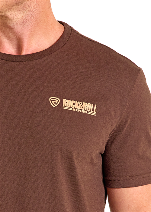 Men's Rock & Roll Cowboy Graphic T-Shirt #BU21T06782