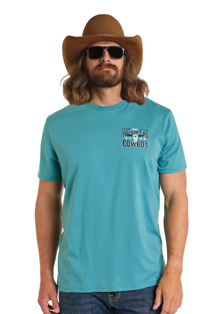 Men's Rock & Roll Cowboy Dale Brisby T-Shirt #BU21T06792