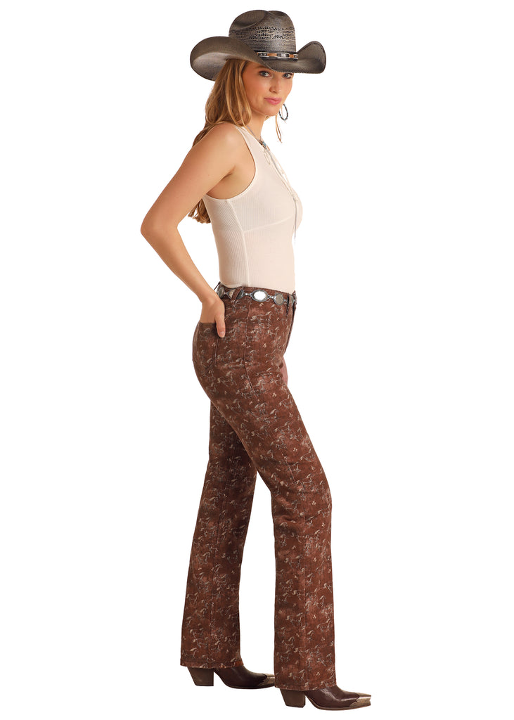 Women's Rock & Roll Cowgirl Bootcut Jean #BW1PD06014