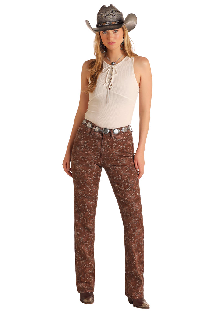 Women's Rock & Roll Cowgirl Bootcut Jean #BW1PD06014