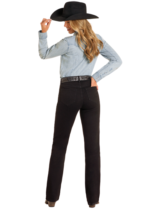 Women's Rock & Roll Cowgirl Bootcut Jean #BW4HD04767