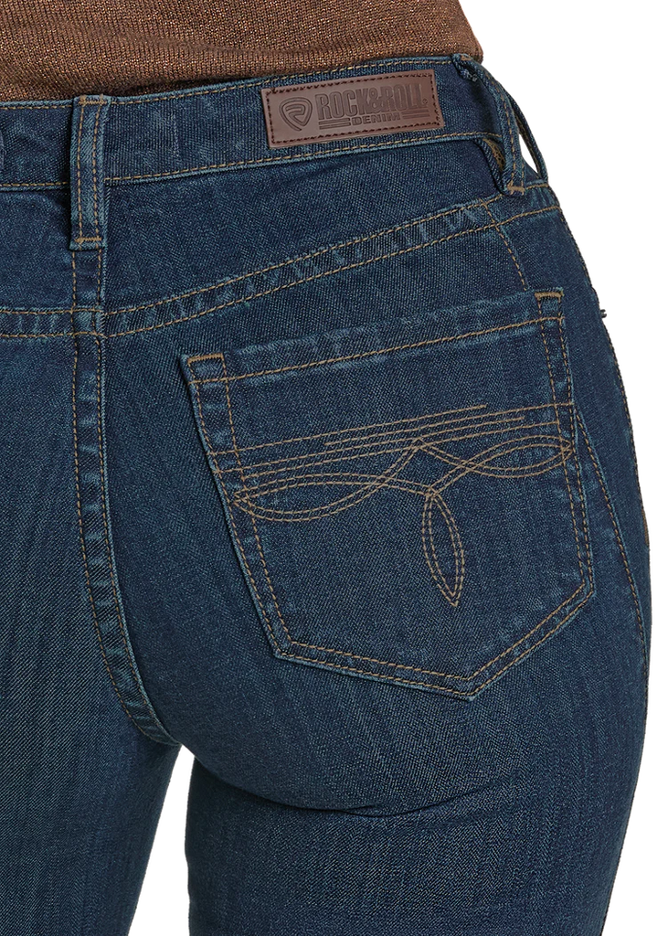 Women's Rock & Roll Cowgirl High Rise Bootcut Jean #BW4HD07892