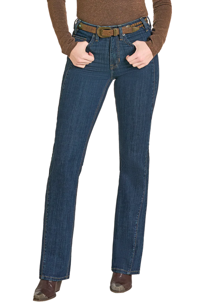 Women's Rock & Roll Cowgirl High Rise Bootcut Jean #BW4HD07892
