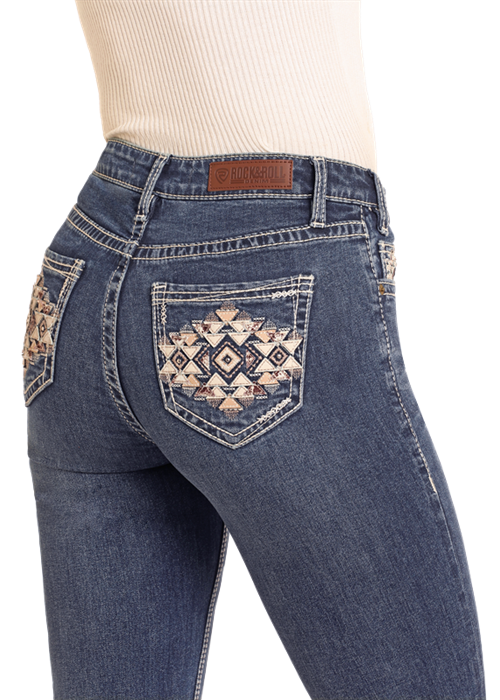 Women's Rock & Roll Cowgirl Bootcut Jean #BW4MD04771