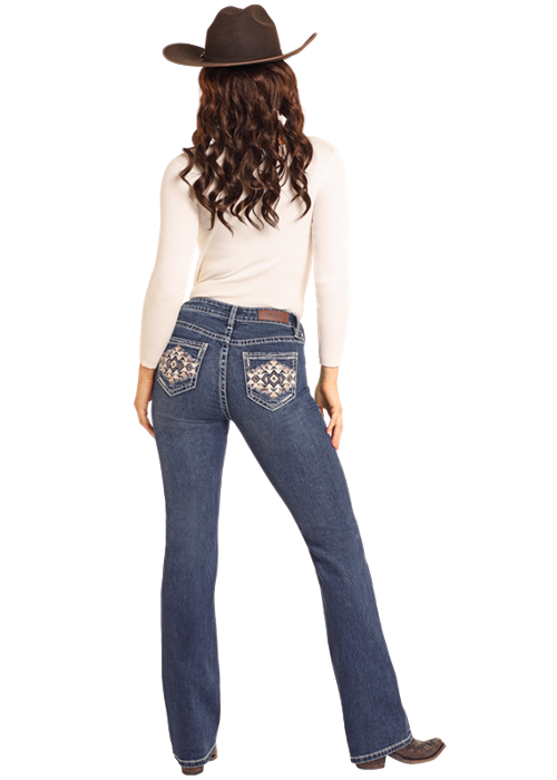 Women's Rock & Roll Cowgirl Bootcut Jean #BW4MD04771