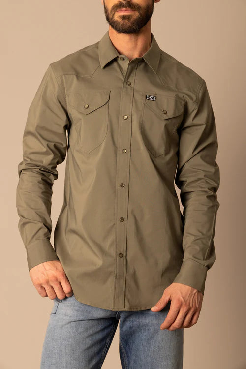 Men's Kimes Ranch Blackout Snap Front Shirt