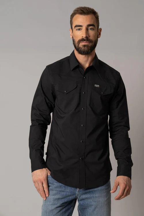 Men's Kimes Ranch Blackout Snap Front Shirt