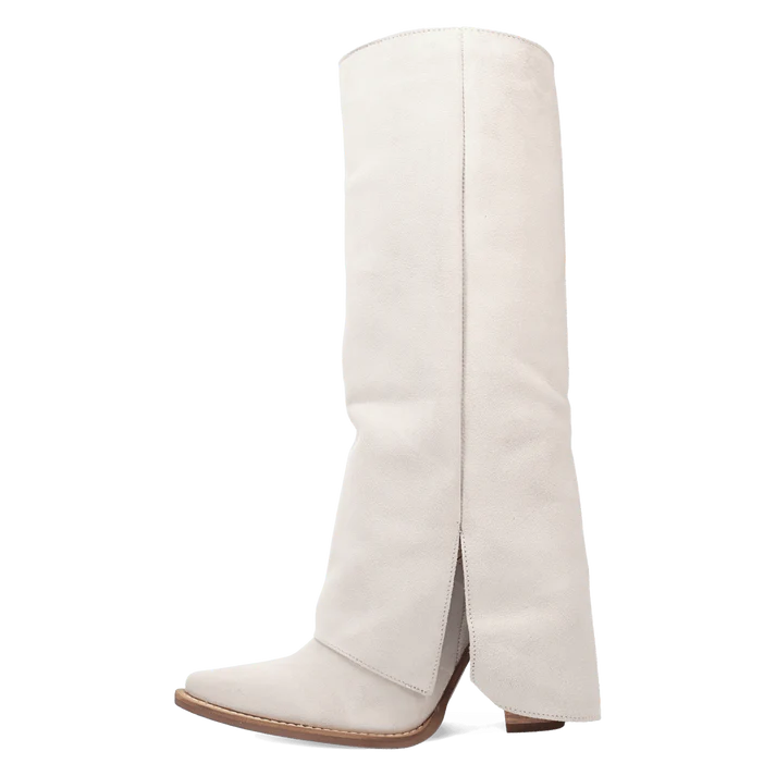 Women's Dingo Buckle Bunny Western Boot #DI2345-WH