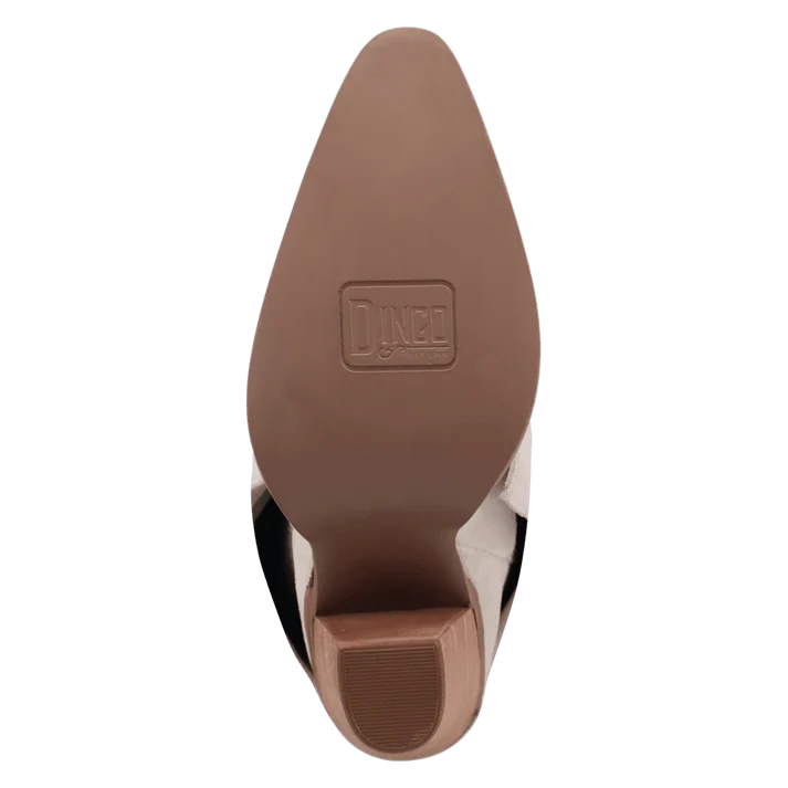 Women's Dingo Buckle Bunny Western Boot #DI2345-WH