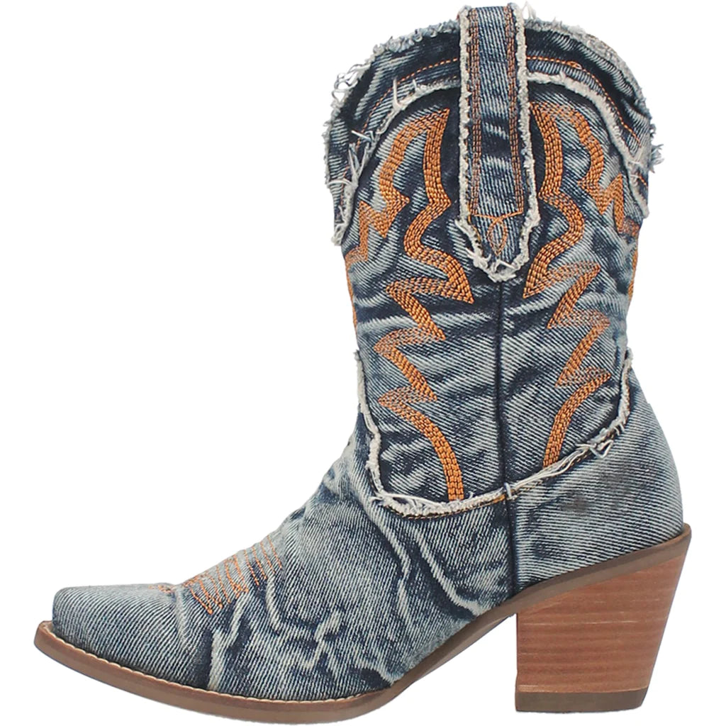 Women's Dingo Y'all Need Dolly Denim Western Boot #DI950