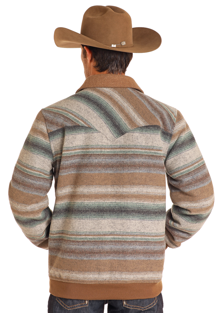 Men's Powder River Wool Bomber Jacket #DM92C04073