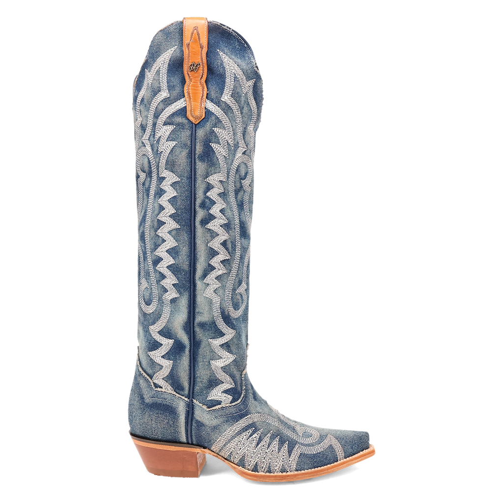 Women's Dan Post Denim Darlin' Western Boot #DP5108