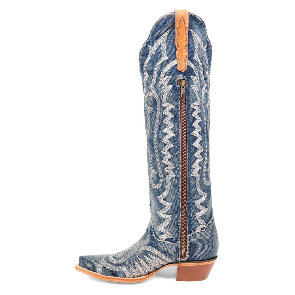 Women's Dan Post Denim Darlin' Western Boot #DP5108