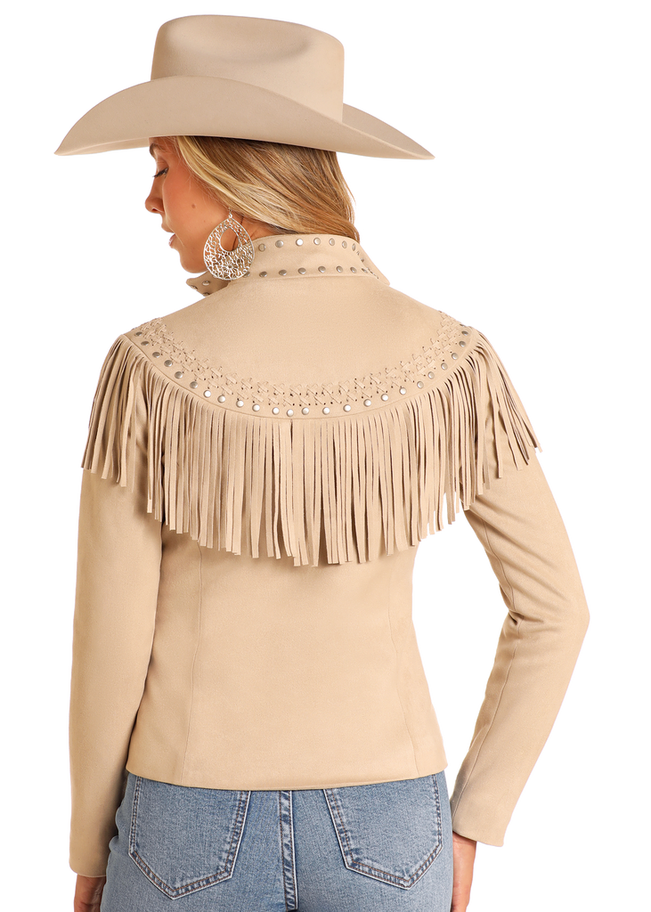 Women's Powder River Fringe Jacket #DW93C04156
