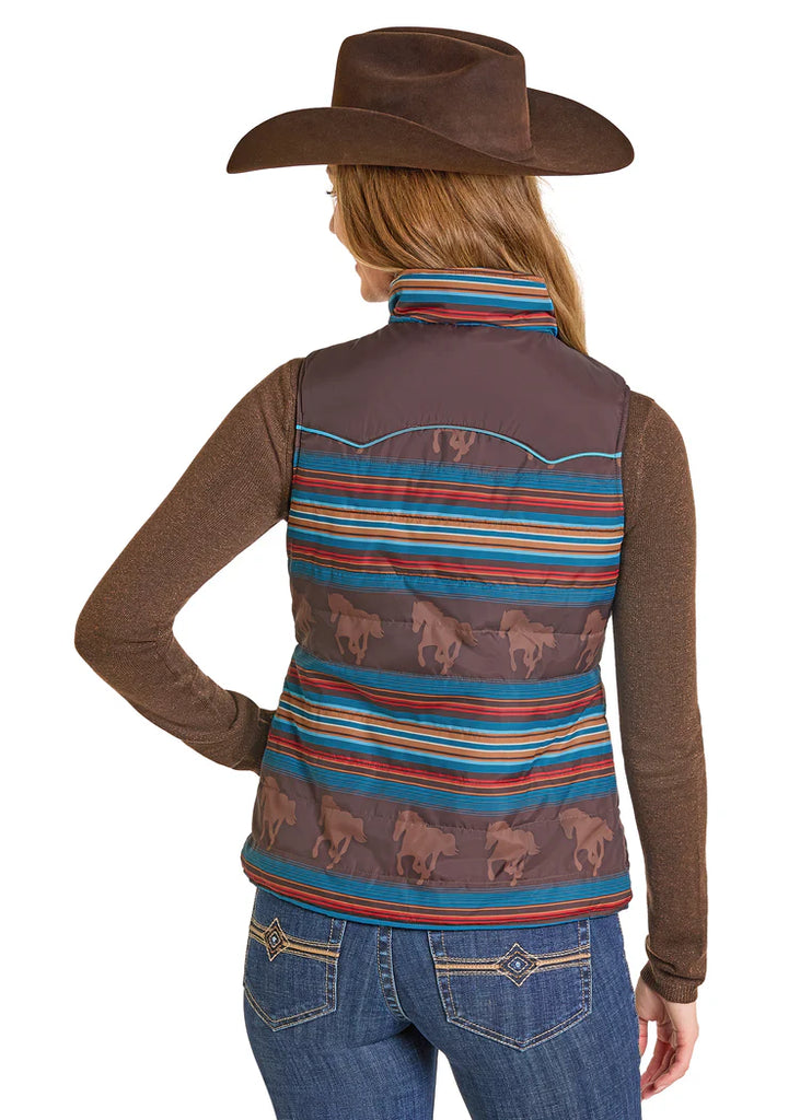 Women's Powder River Reversible Vest #DW98C06850