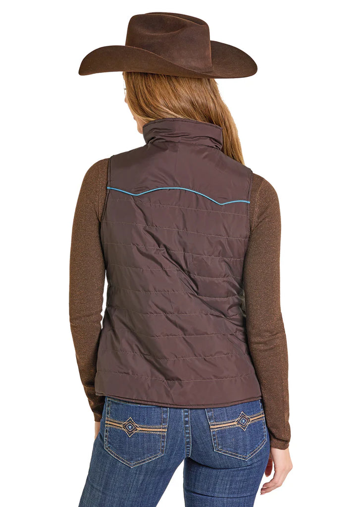 Women's Powder River Reversible Vest #DW98C06850