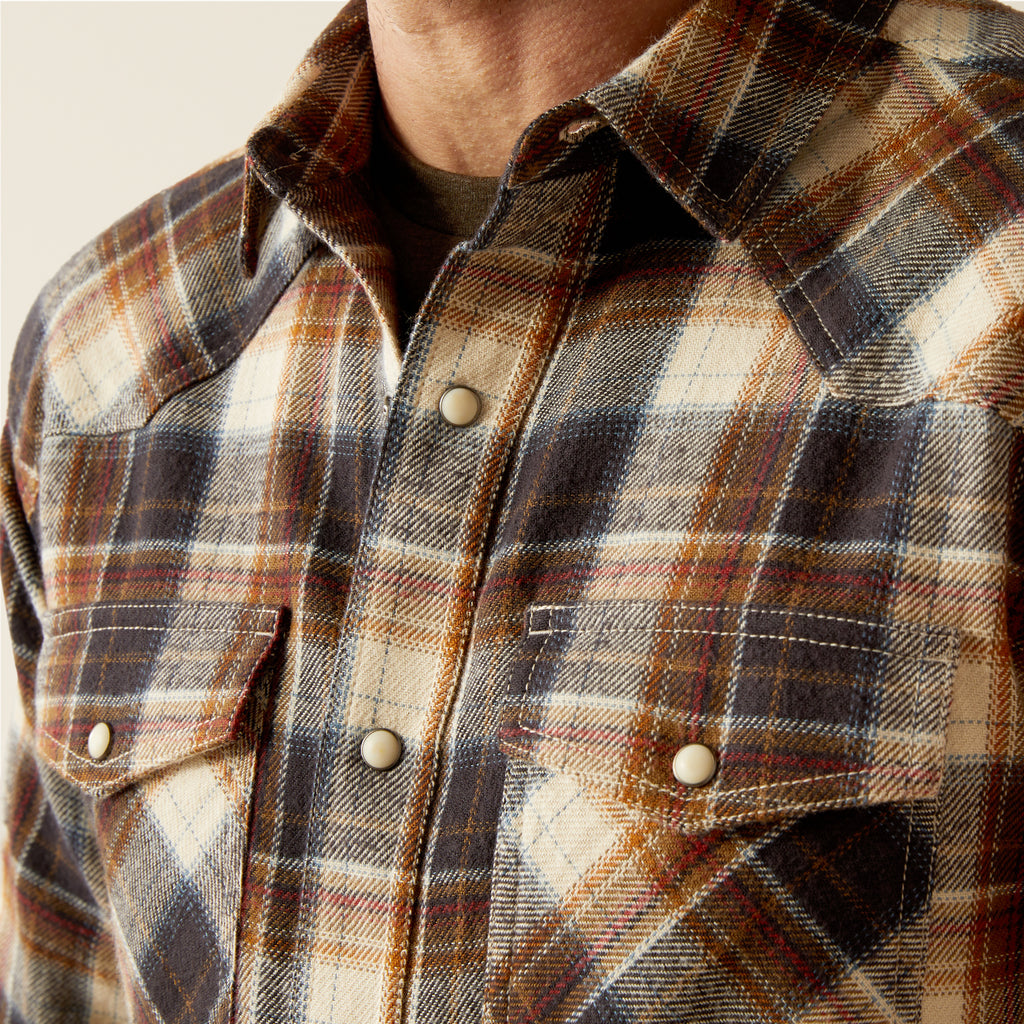 Men's Ariat Retro Harford Snap Front Shirt #10053877X