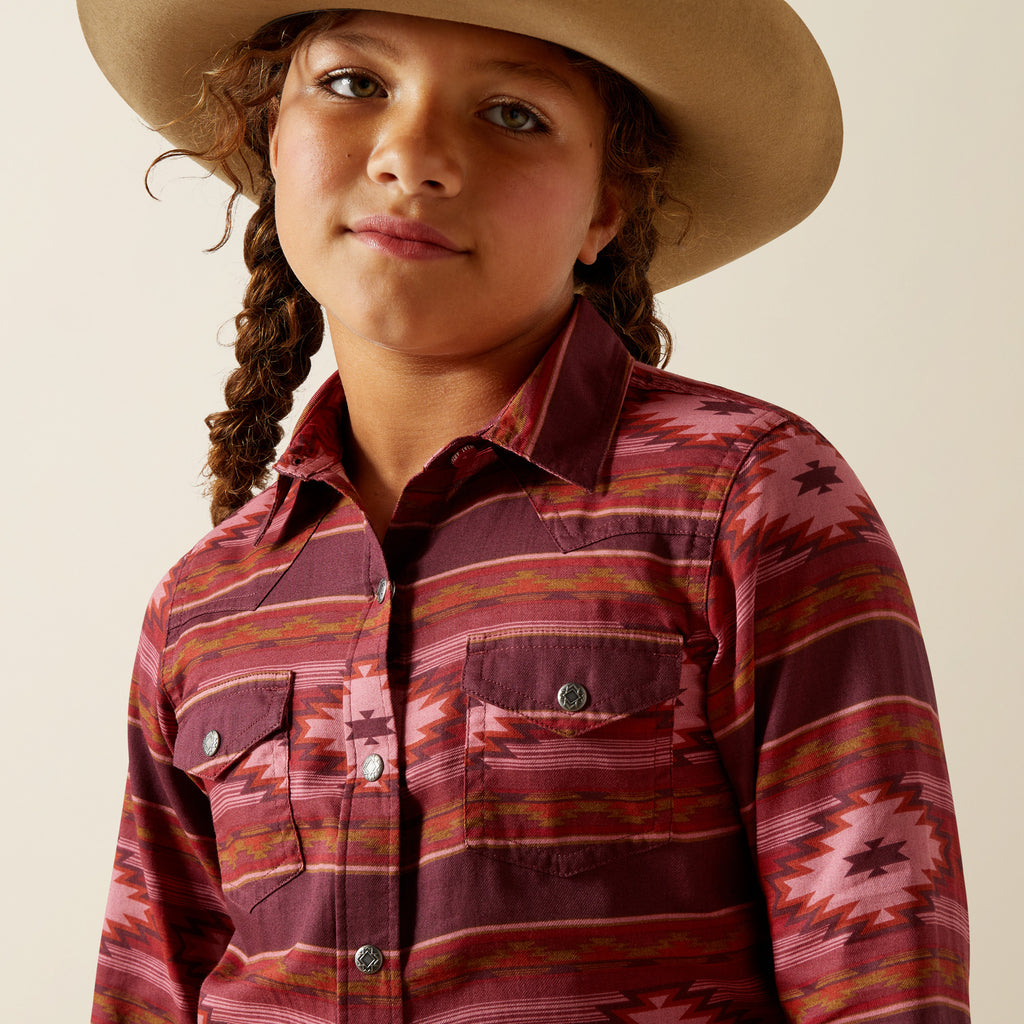 Girl's Ariat Jewel Snap Front Shirt #10062844
